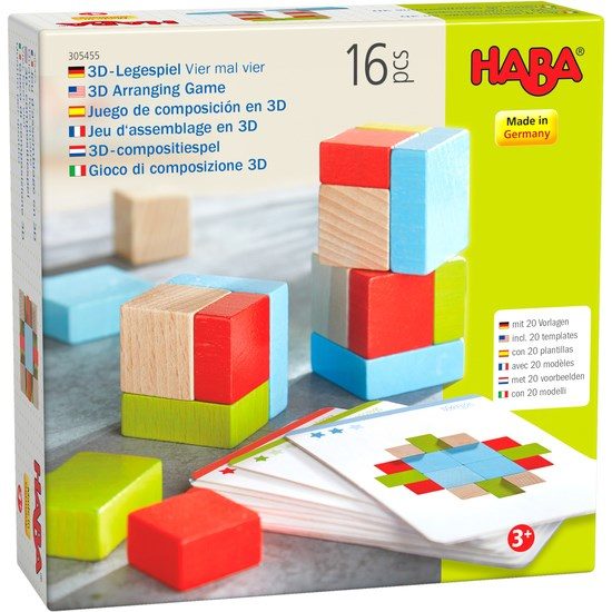 HABA 3D Arranging Game Four by Four Carousel 1