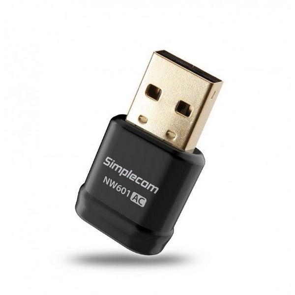 Simplecom Nw601 Ac600 Mini Wifi Dual Band Wireless Usb Adapter USB Cables Hubs & Carousel 1