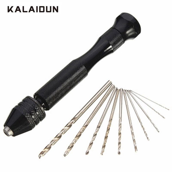 11 pcs drill set nuclear carving tool mini hand drill precision needle pliers Carousel 3