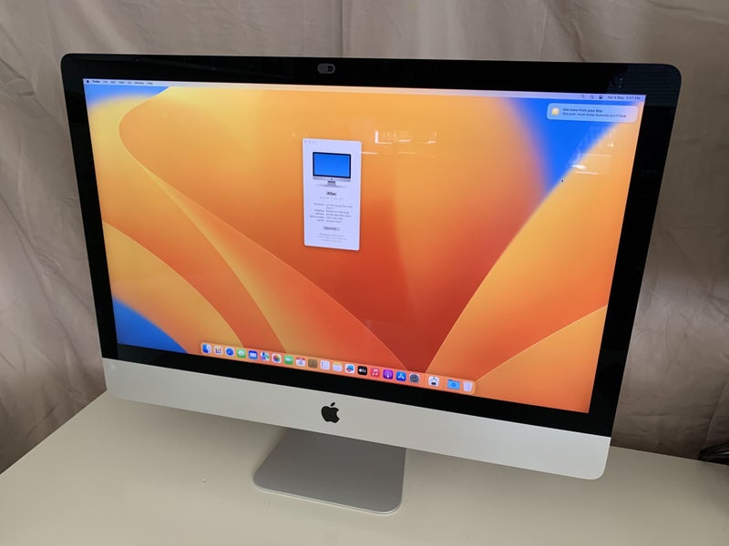 Apple iMac 27-inch 5K 2017 | 4.2 GHz i7 | 1TB SSD | 64GB RAM | Radeon 8GB | Kybd Carousel 1