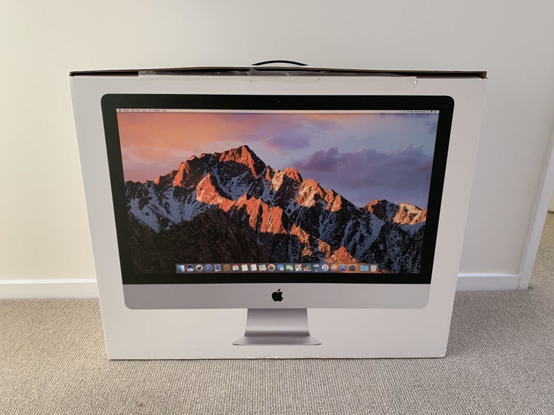 Apple iMac 27-inch 5K 2017 | 4.2 GHz i7 | 1TB SSD | 64GB RAM | Radeon 8GB | Kybd Carousel 7