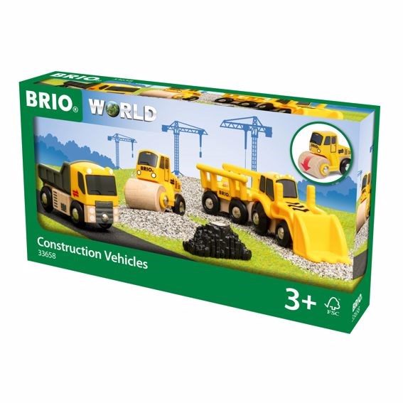 BRIO Vehicle Construction vehicles 5 pieces 33658 Carousel 1