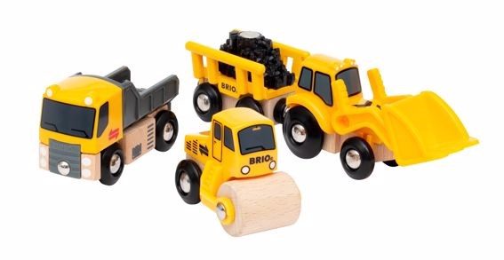 BRIO Vehicle Construction vehicles 5 pieces 33658 Carousel 2