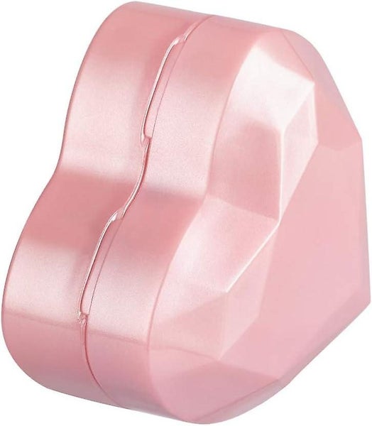 heart Shaped Ring Gift Box With Led Light, Velvet Earrings Jewelry Case With Li Carousel 5