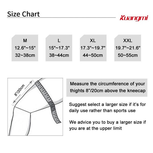 1 pair of bicycle leg cover warm compression leg knee long sleeve protector Carousel 2