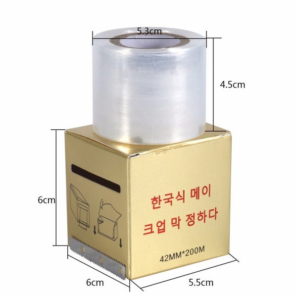 2pcs Preservative Film Eyebrow Lip Tattoo Mask Cover Makeup Accessories Carousel 2