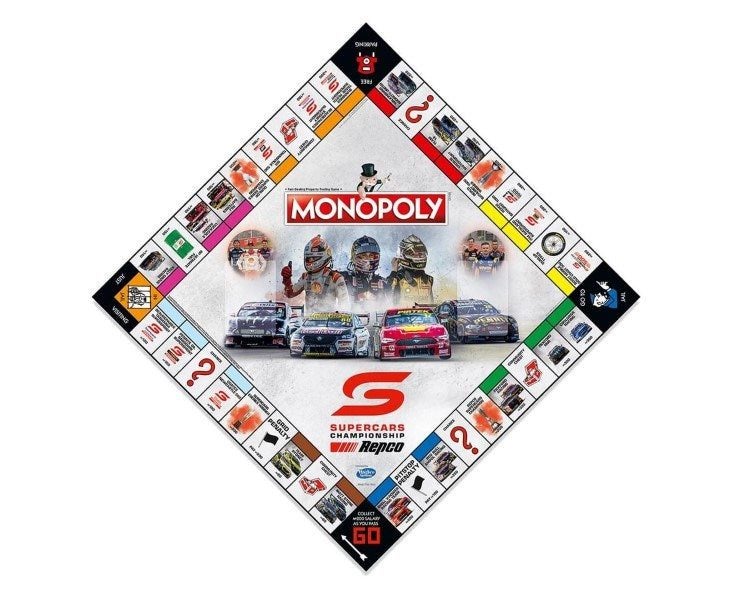 Winning Moves Supercars Monopoly Carousel 3