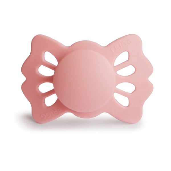 FRIGG Symmetrical Lucky Silicone Pacifier (Pretty in Peach) Size 1 Carousel 1