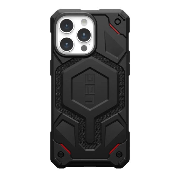 UAG Monarch Pro MagSafe Apple iPhone 15 Pro Max (6.7') Case -Kevlar Black(114... Carousel 1