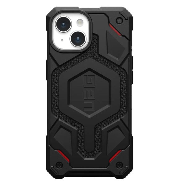 UAG Monarch Pro Kevlar MagSafe Apple iPhone 15 (6.1') Case - Kevlar Black (11... Carousel 1