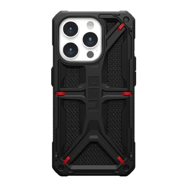 UAG Monarch Kevlar Apple iPhone 15 Pro (6.1') Case - Kevlar Black (1142781139... Carousel 1