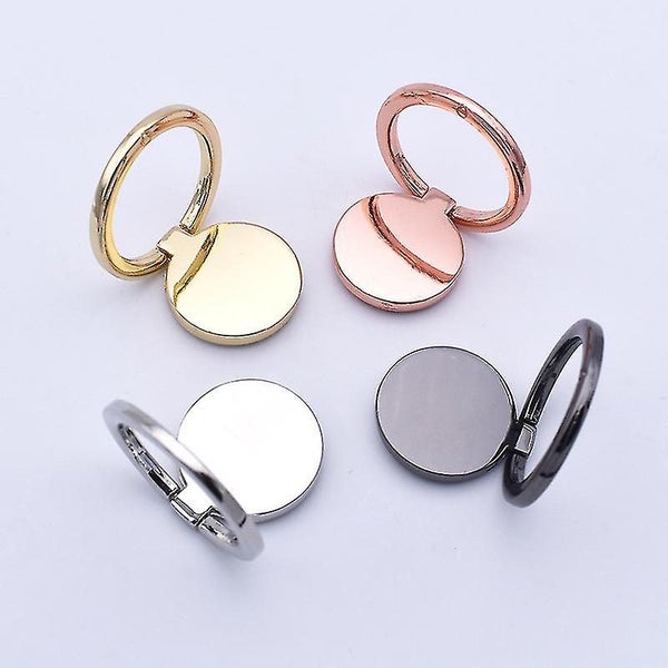 4pcs ring Bracket Phone Holder Ring Buckle 360 Degree Rotation Desktop Carousel 2