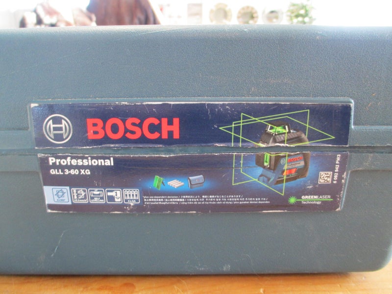 Bosch GLL 3-60 XG Green Line Laser 30m Carousel 7