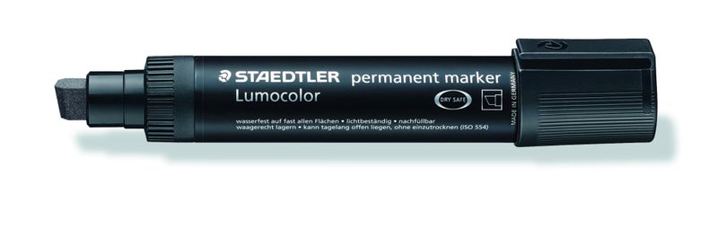 Staedtler Lumocolor Jumbo Permanent Markers Black x 5's pack Carousel 2