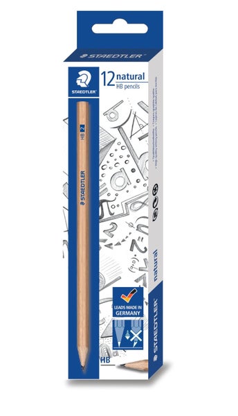 Staedtler Natural graphite pencils HB x 72's pack Carousel 2