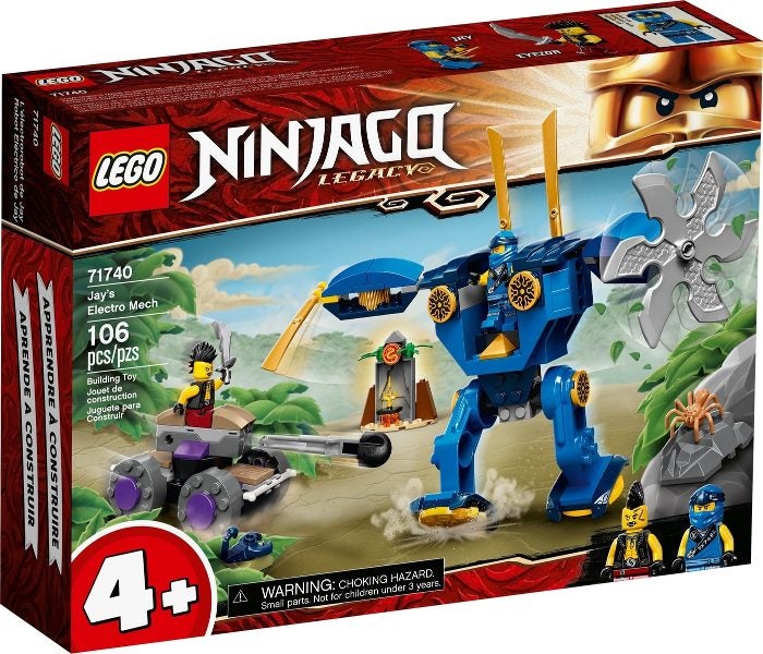 LEGO NINJAGO 71740 Jay's Electro Mech Carousel 1