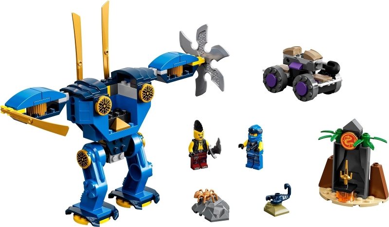 LEGO NINJAGO 71740 Jay's Electro Mech Carousel 3