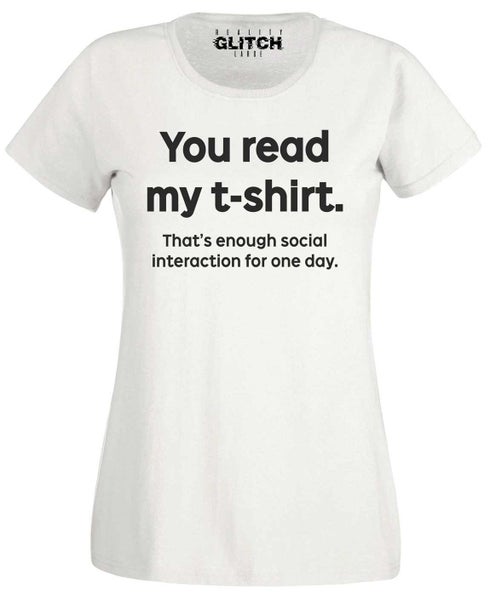 Women's You Read My T-Shirt T-Shirt Carousel 2