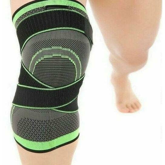 3D Weaving Knee Brace Breathable Sleeve Support Running Jogging Sports Leg Carousel 1