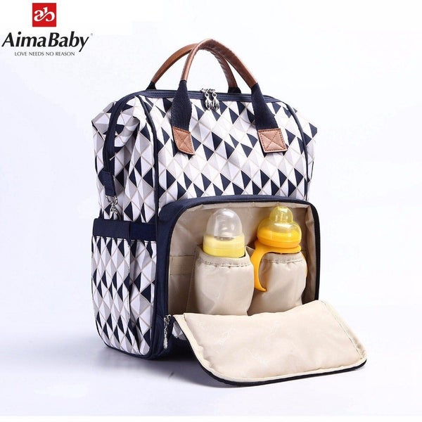 Mom backpack maternity bag multi-function diaper bag baby stroller bag Carousel 2