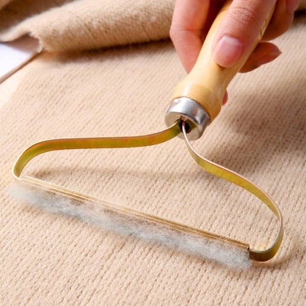 Portable Fluff & Pet Hair Removal Brushes for fabrics Sofas Carpets (Set of 2) Carousel 2