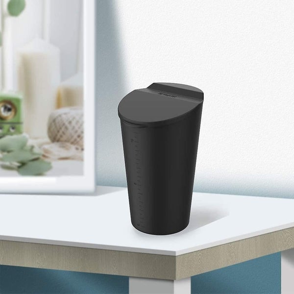 Car Trash Can With Lid Small Car Cup Holder Garbage Can Car Door Trash Bin Tras Carousel 4