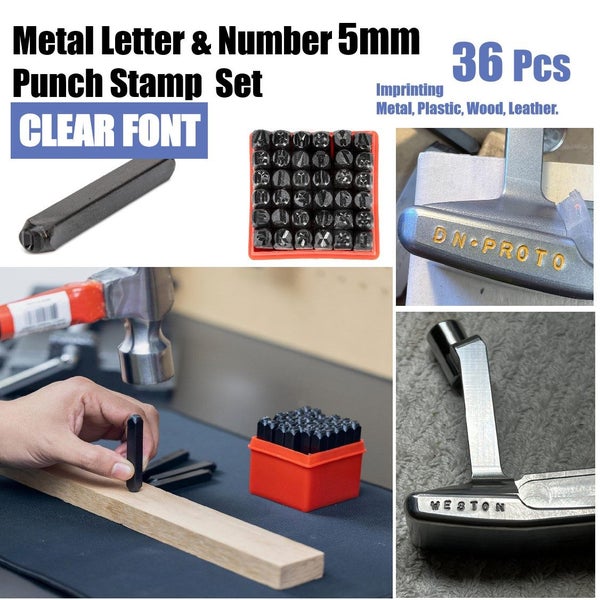 Crafts Tools Steel Letter Number Punch Stamp Punch Kit *Local STOCK NOW* Carousel 1