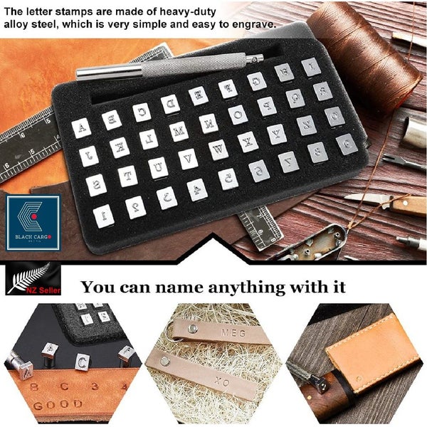 Brand New 37Pcs Letter Number Punch Set Punch Stamp Punch Stamps *Clearance* Carousel 1