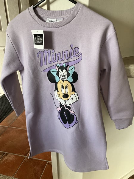 DISNEY MINNIE MOUSE PURPLE LONG SLEEVED DRESS - BRAND NEW WITH TAGS SIZE 6 Carousel 3