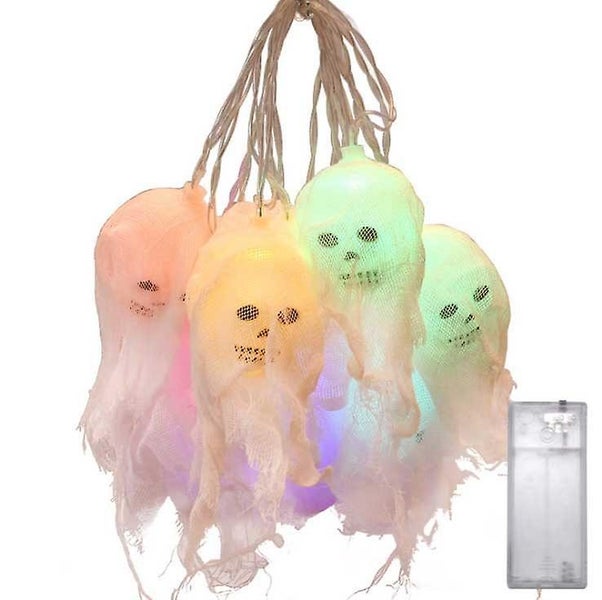 Halloween Decoration 2.5m Led Lantern String Skull Lamp Carousel 1
