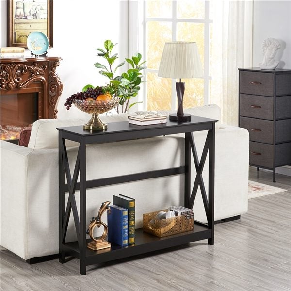 Side Console Table End Table Carousel 9