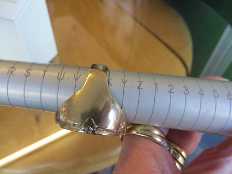 Full Sovereign (22ct) Ring in 9ct Mount with Diamonds Carousel 14
