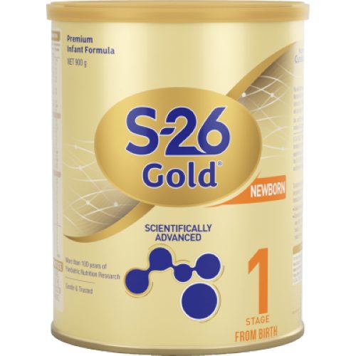 S-26 Gold Newborn Stage 1 Premium Infant Formula Can 900g Carousel 1