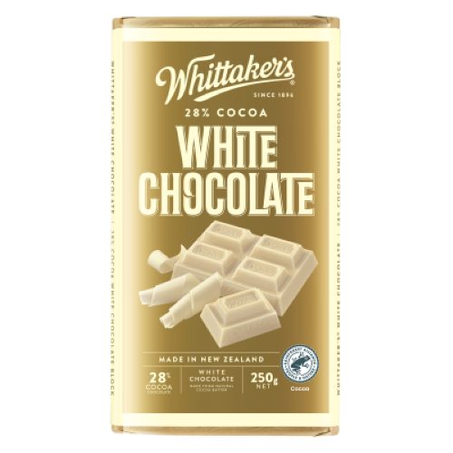 Whittaker's White 28% Cocoa Chocolate Block 250g Carousel 1