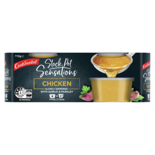 Continental Stock Pot Sensations Chicken Stock 4pk Carousel 1