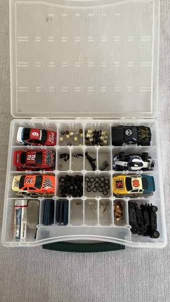 Aurora AFX HO Slot Car Collection. Track Cars & Accessories. 220+ Track Pieces Carousel 2