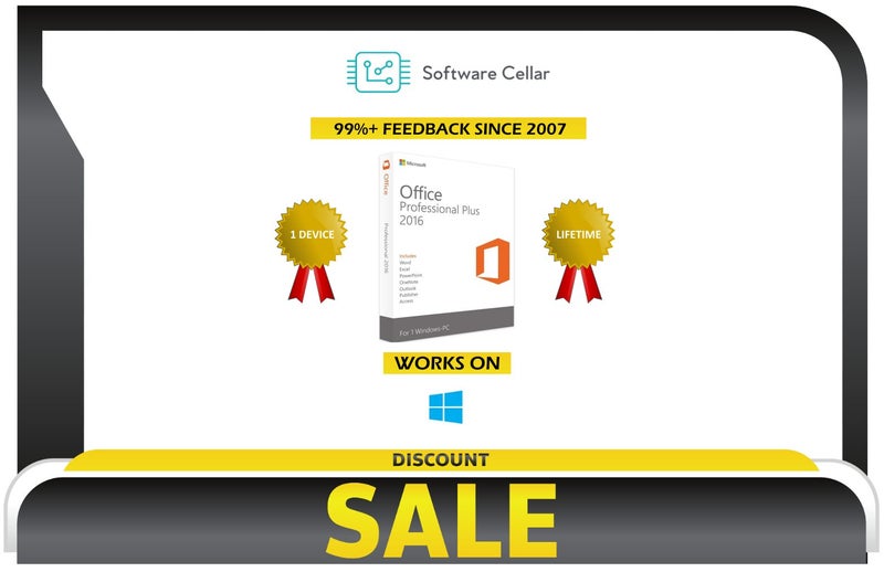 Microsoft Office 2016 Professional PRO Plus ***SALE*** Carousel 1