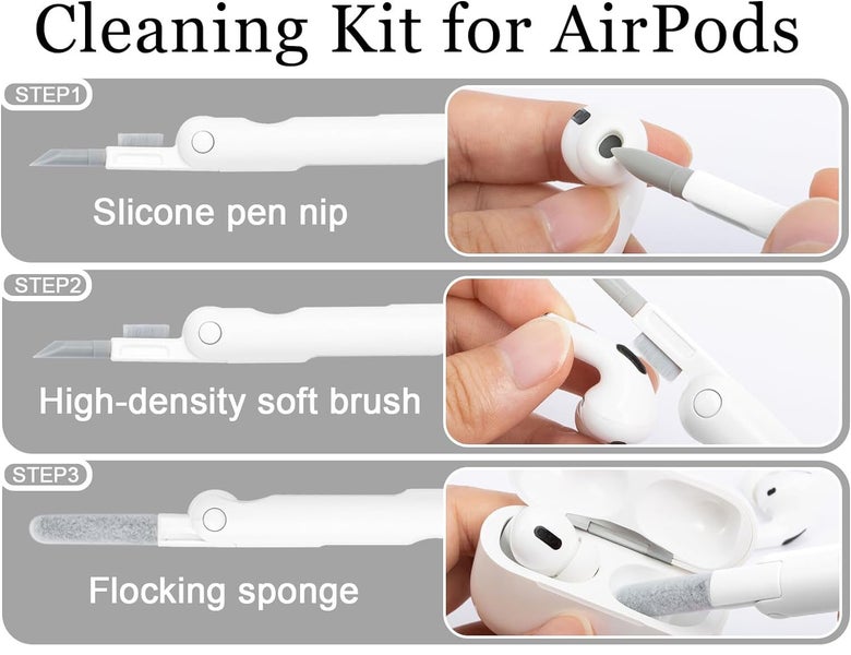 Laptop Keyboard Earbud Screen Cleaner Sprayer Kit Carousel 2