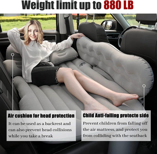 Car Air Mattress with 2 Pillows and Air Pump Carousel 6