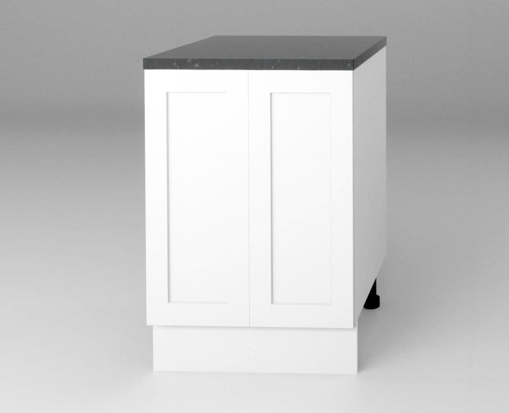 GENEVA SHAKER MATTE WHITE - Base cabinet 600mm Carousel 1
