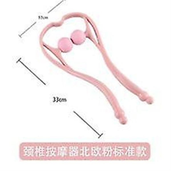 neck Massager Treatment Neck And Shoulders Dual Trigger Point Roller Self Massa Carousel 3