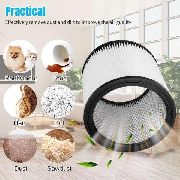 Replacement Cartridge Filter Compatible with Shop-Vac 90304 90350 90333 Carousel 2