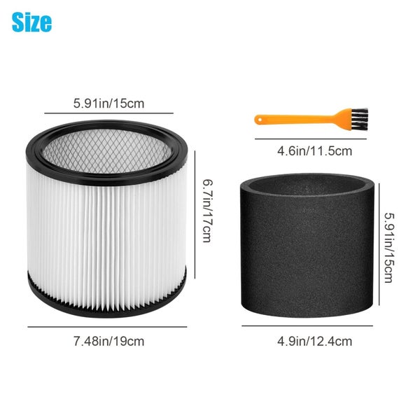 Replacement Cartridge Filter Compatible with Shop-Vac 90304 90350 90333 Carousel 3