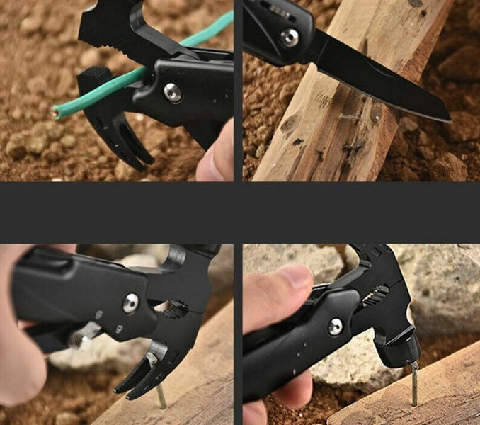 Portable Lifesaving Hammer Knife Multi-Function Stainless Steel Pliers Equipment Carousel 6