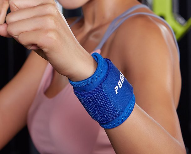Wrist Support Elastic Compression Wrap Strap Carousel 1