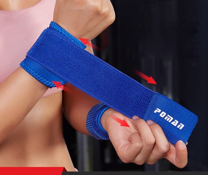 Wrist Support Elastic Compression Wrap Strap Carousel 3