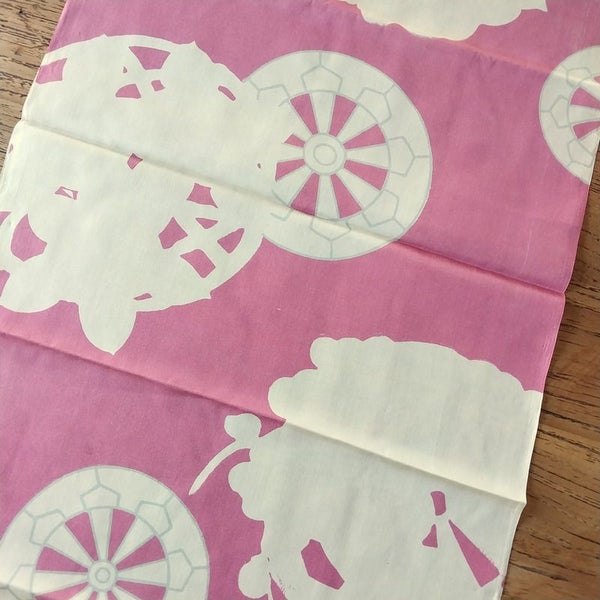 Japanese vintage Silk Kimono fabric. Carousel 2