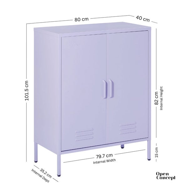 Sideboard Storage Locker - Purple Carousel 7