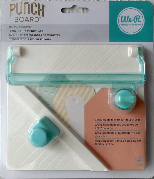 WeR Memory Keepers Tag Punch Board - WR660248-B Carousel 1