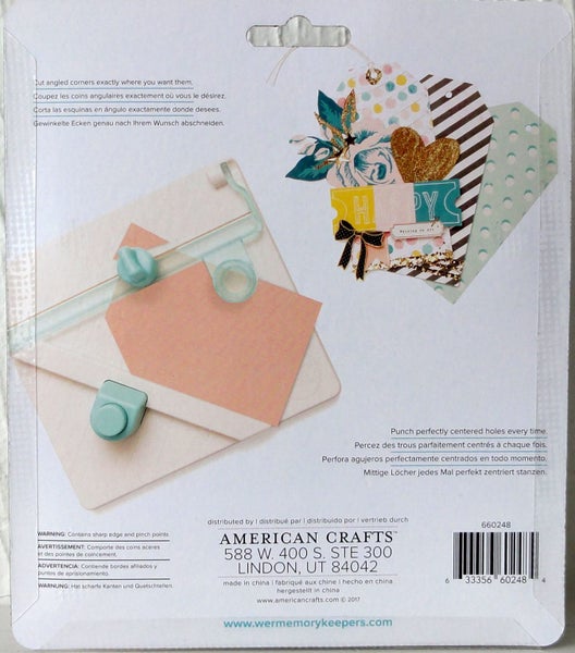 WeR Memory Keepers Tag Punch Board - WR660248-B Carousel 2